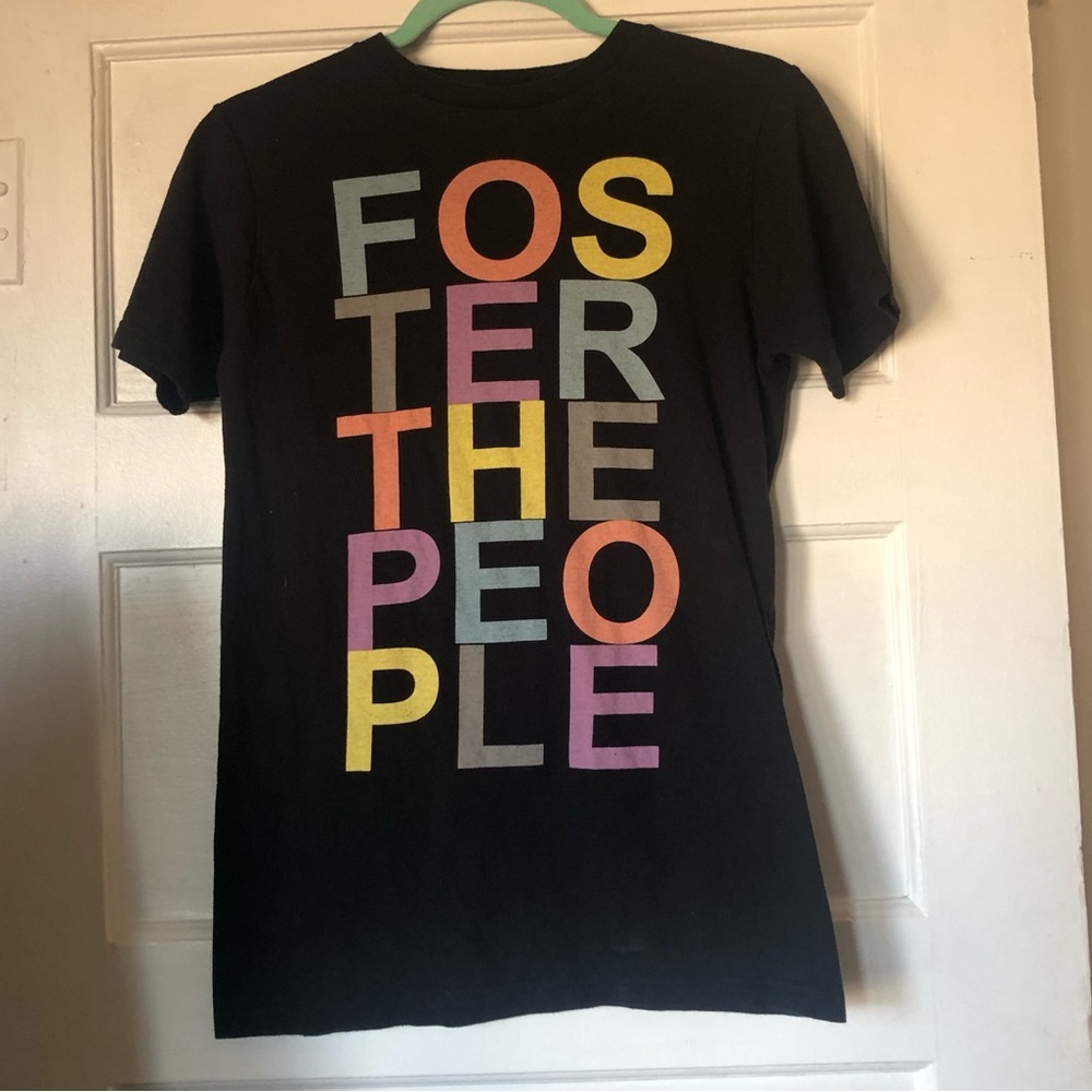 Foster the People Band Tee Graphic T-Shirt Indie Rock Concert Size S